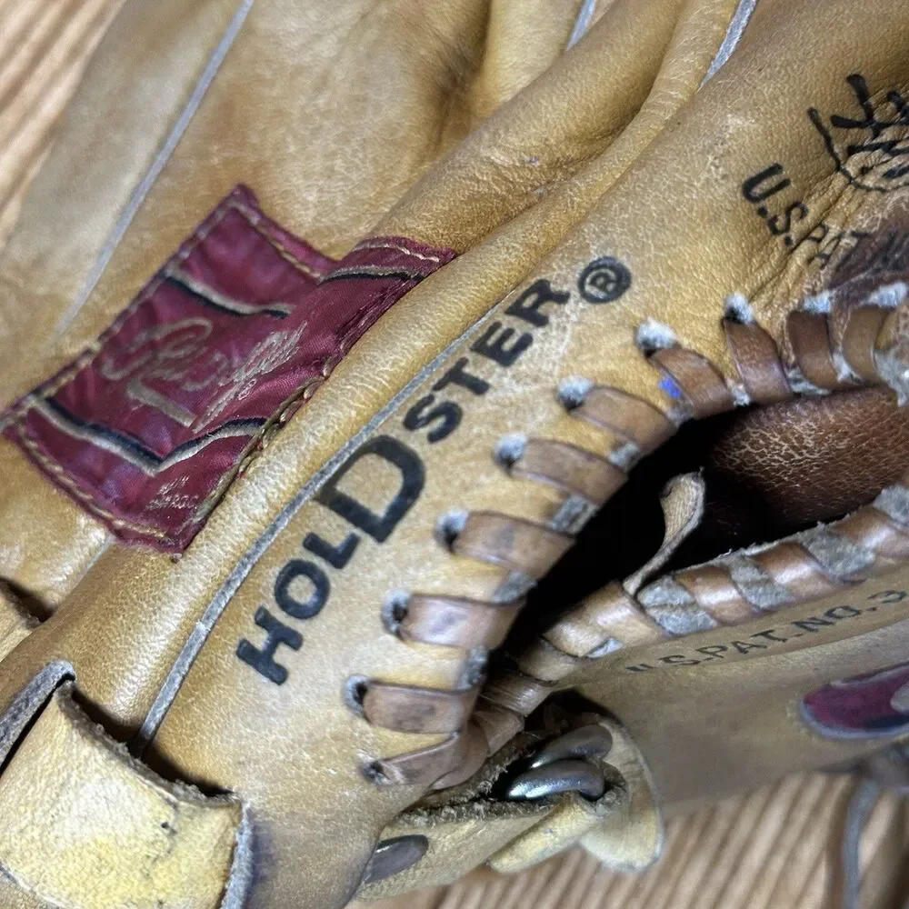 Vintage Rawlings Baseball Glove Mike ‎ Schmidt 1061 -Edge-u-Cated Heel - Picture 10 of 11